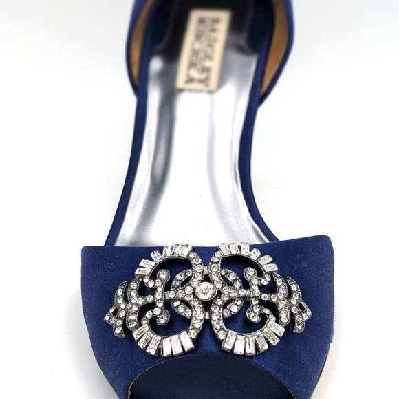 Badgley Mischka Women's Cher Pump, Electric Blue, 7.5 US - Picture 13 of 17